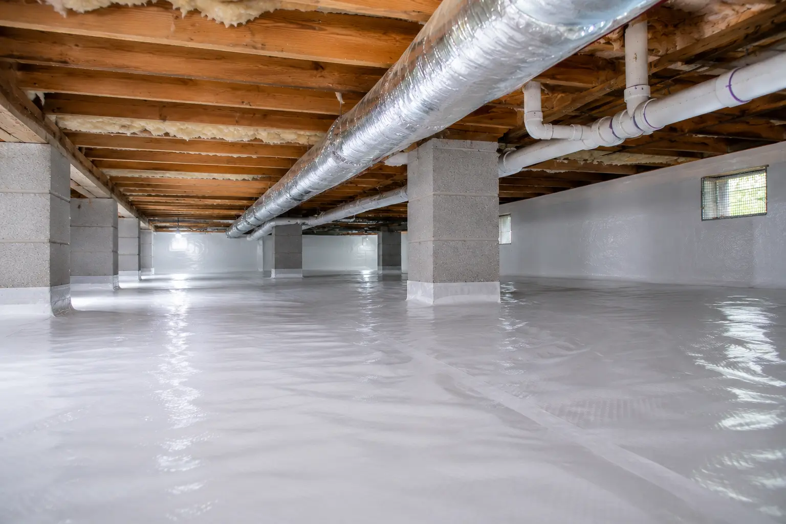 Clean and rodent-proof crawl space after professional rodent control and exclusion service in Boynton Beach, FL
